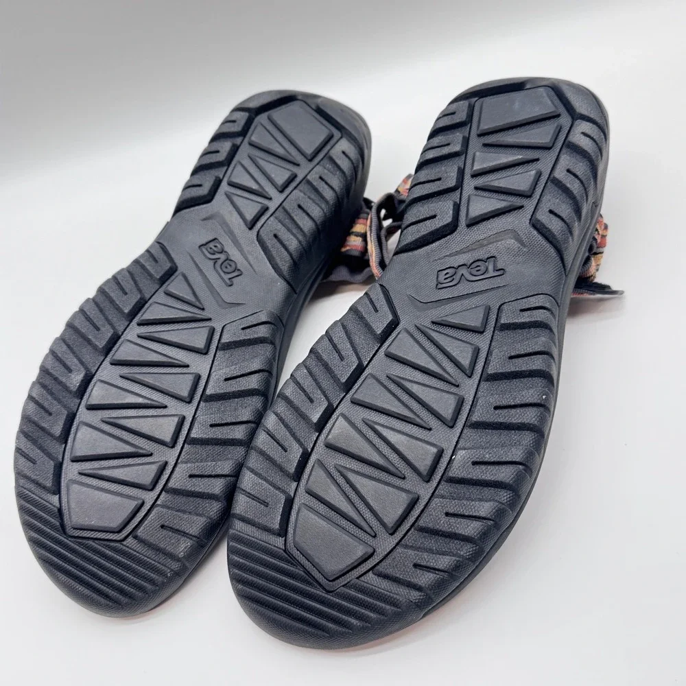 Teva Terra Fi Lite Sandals Mens 13 Black Multi Strap Hiking Sport Water Shoes